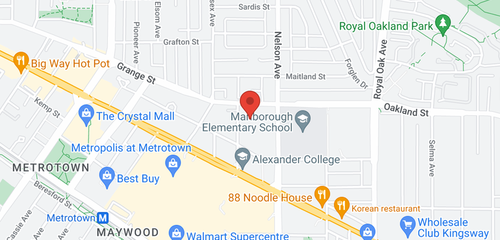 map of 1005 6070 MCMURRAY AVENUE